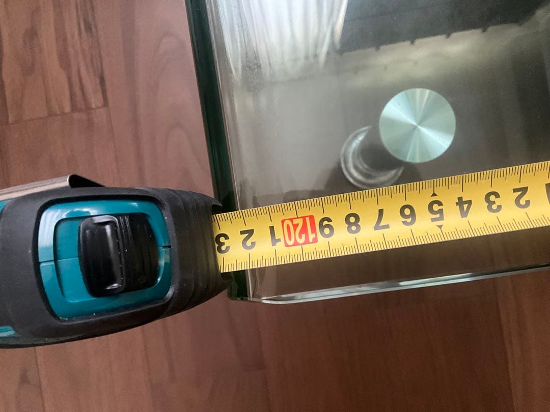 イタリア製　ガラステーブル