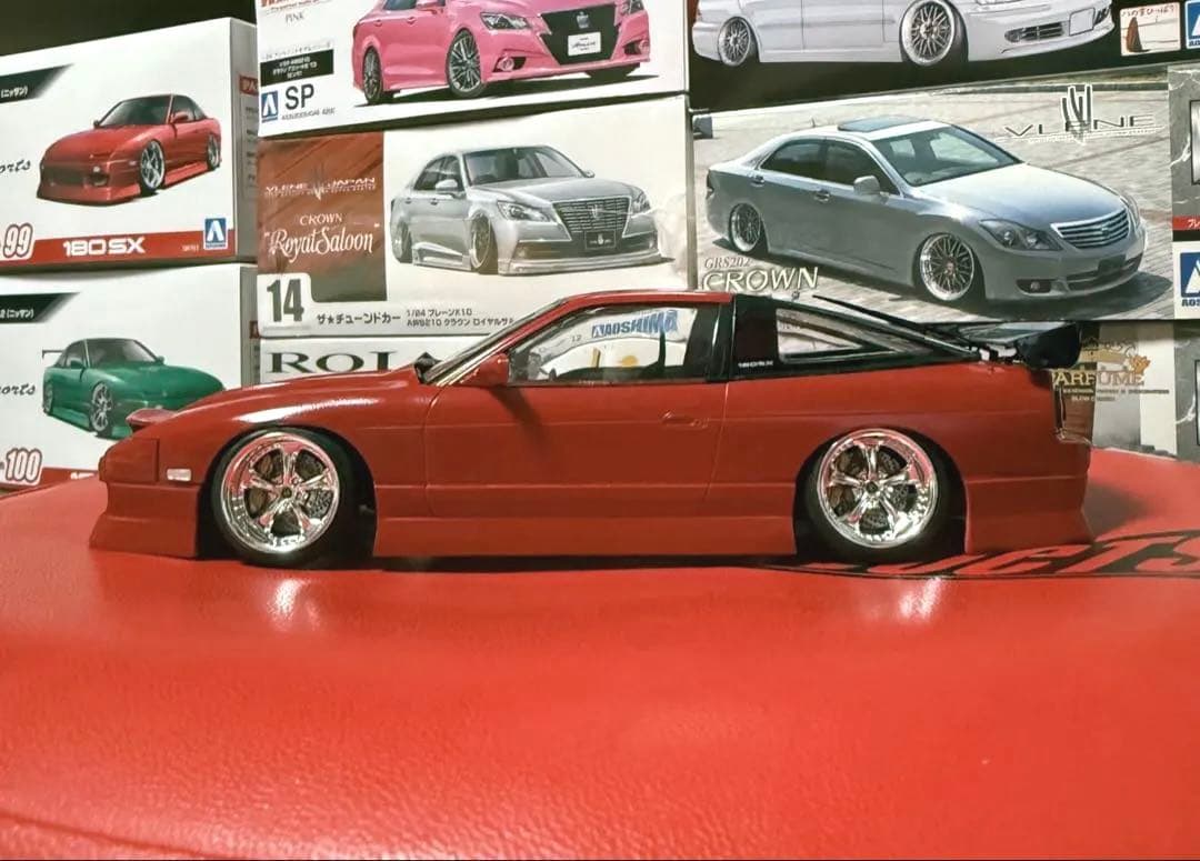 アオシマ BNスポーツ 180SX NOS搭載車