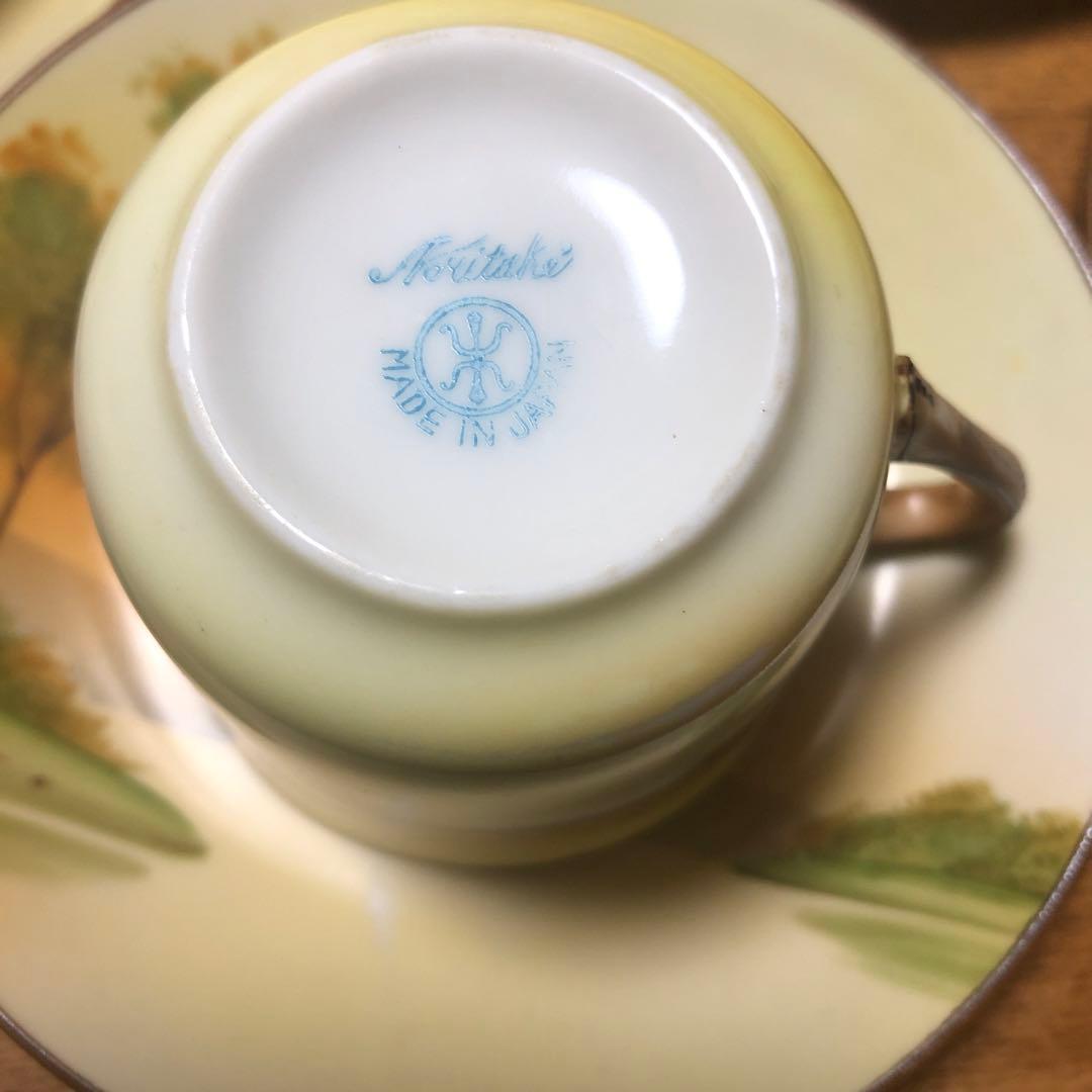 オールドノリタケティーカップセット