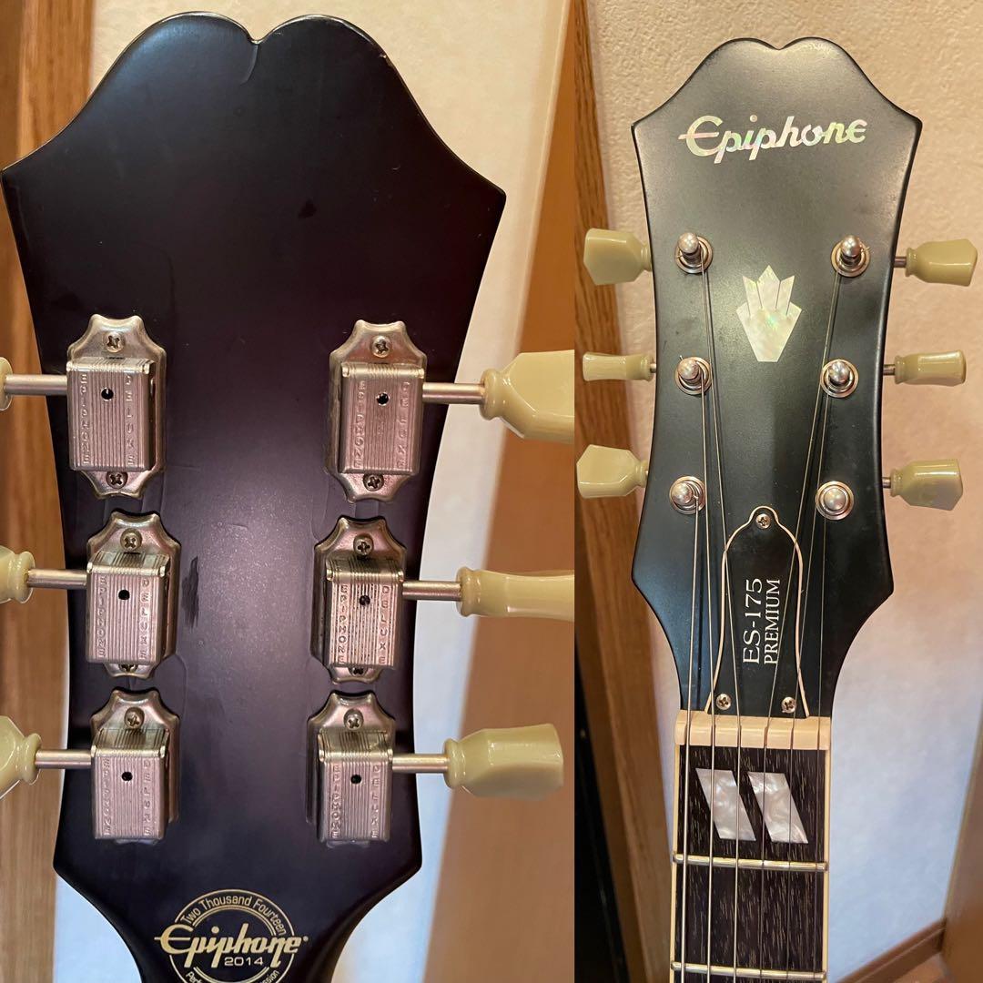 Epiphone ES-175 Premium エピフォン 艶消し ラッカー塗装