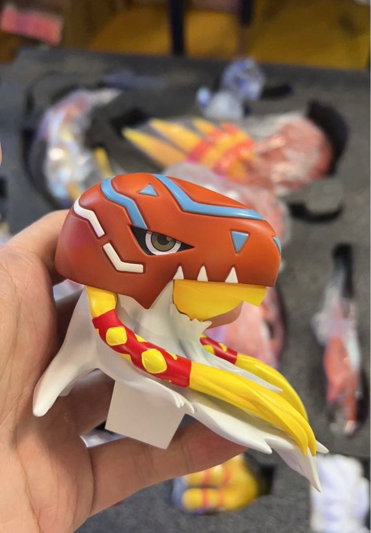 デジモンアドベン 樹脂フィギュア ガレージキット ガルダモン - メルカリ