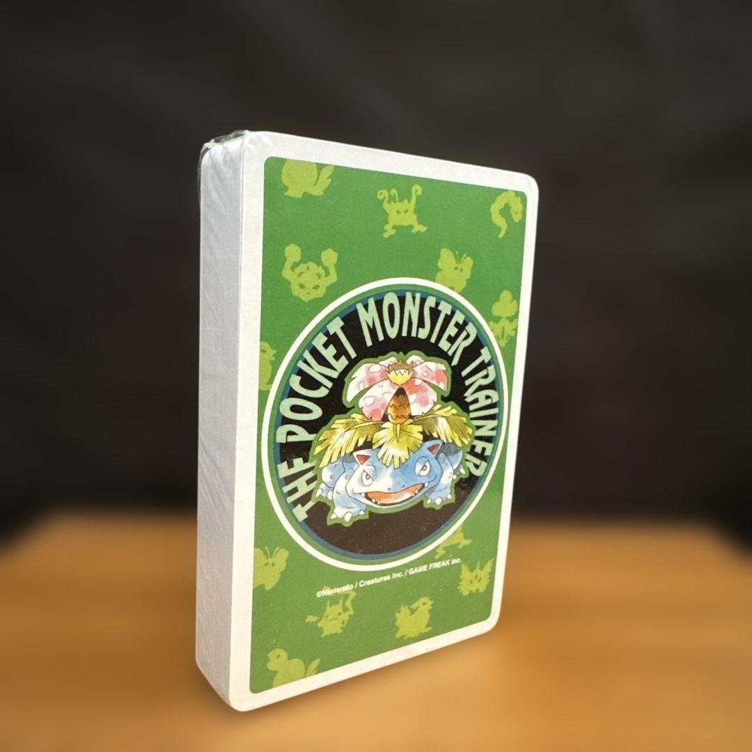 ポケモン トランプ 緑 フシギバナ 初代　シュリンク付き レトロ 1996
