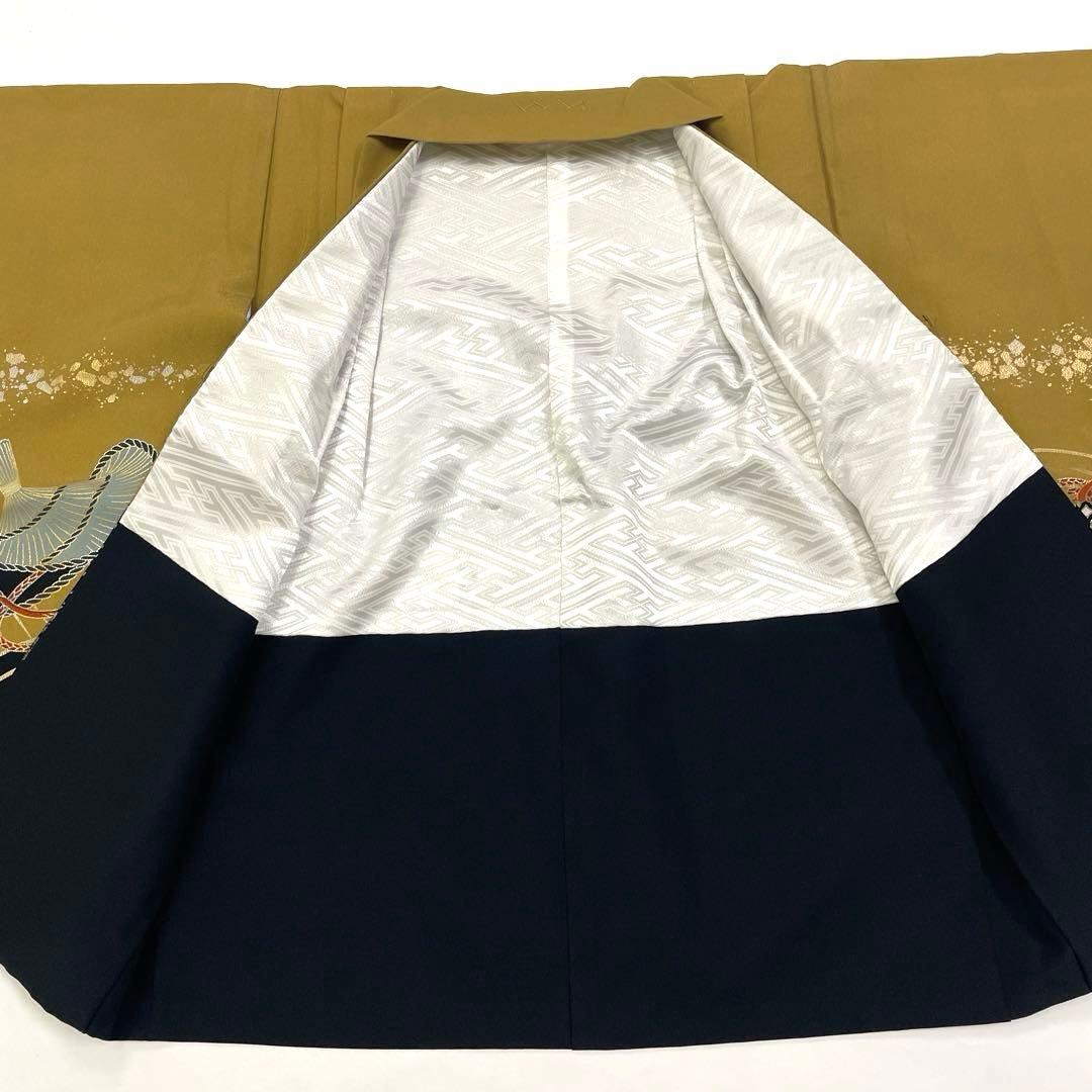 七五三 羽織セット 男の子 羽織 着物 長襦袢 半衿付き 5歳 No.134