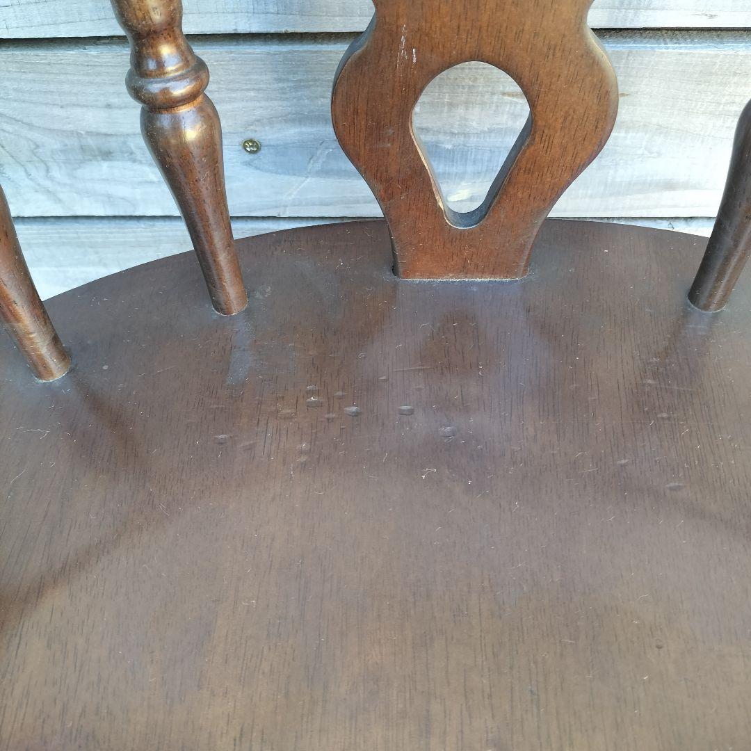 M♦年始Sale東名 ヴィンテージ　回転式　ウインザーチェア　アームチェア