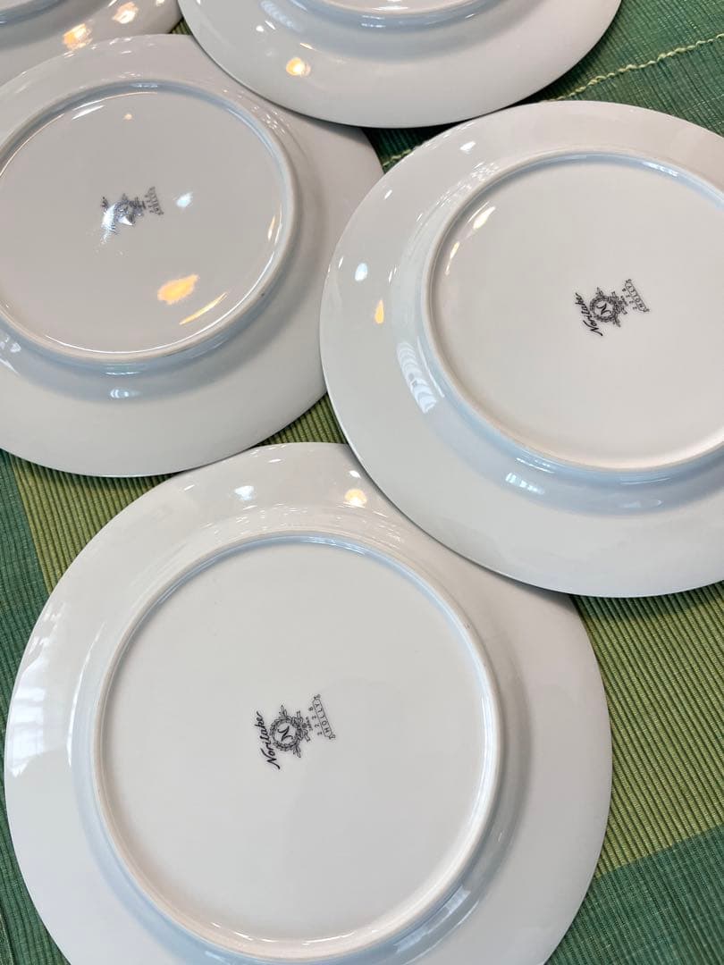 ノリタケ　クリスマス　プレート皿　5枚セット