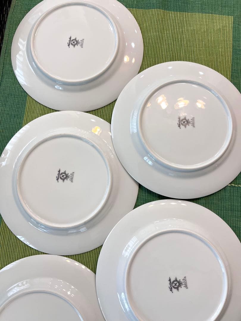 ノリタケ　クリスマス　プレート皿　5枚セット