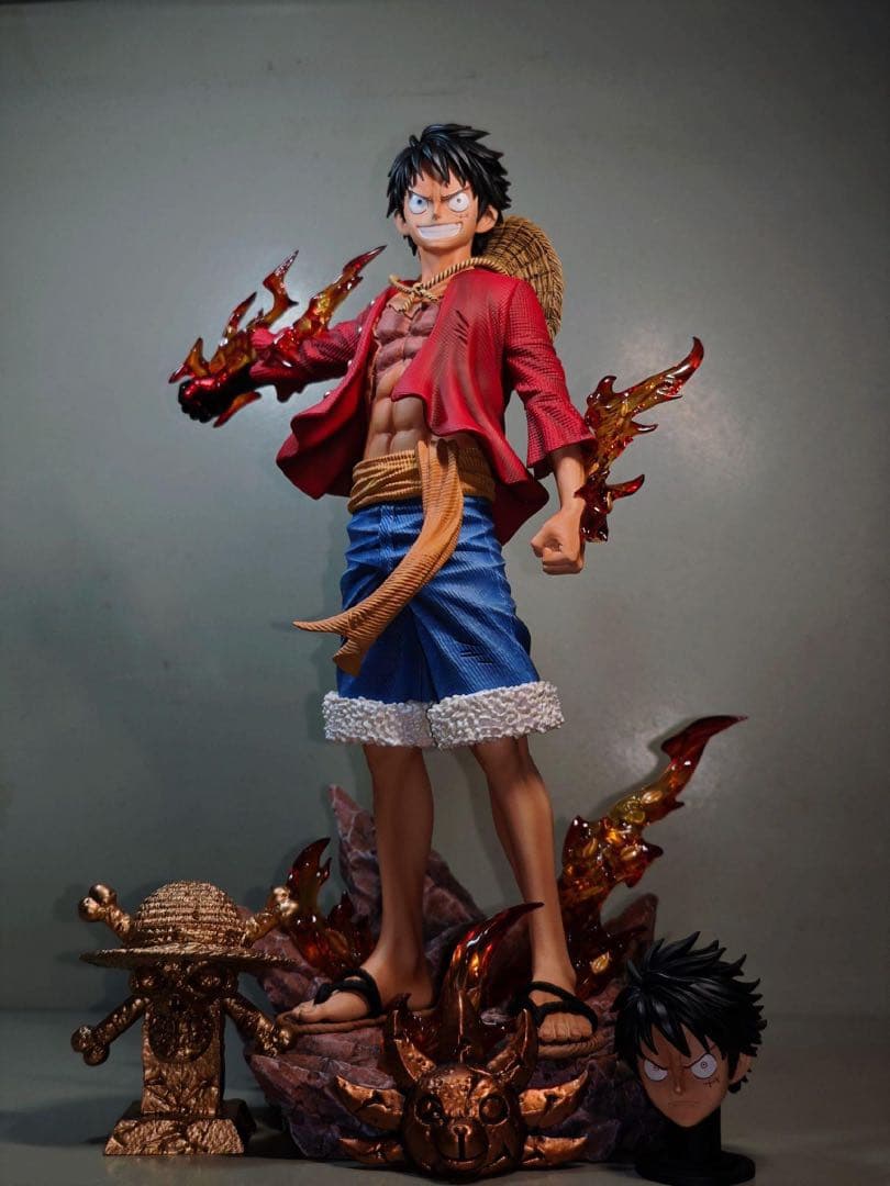 ONE PIECE ワンピース ルフィ ガレージキット フィギュア 塗装済み