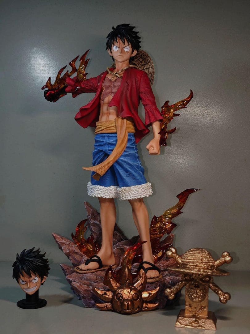 ONE PIECE ワンピース ルフィ ガレージキット フィギュア 塗装済み