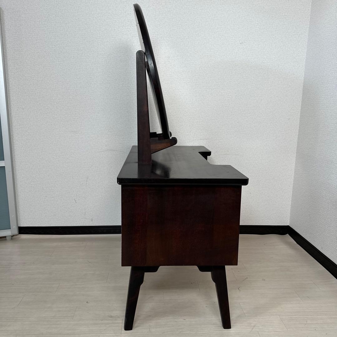 松本民芸家具 一面鏡台 水目桜 無垢材 ドレッサー 化粧台 i4※