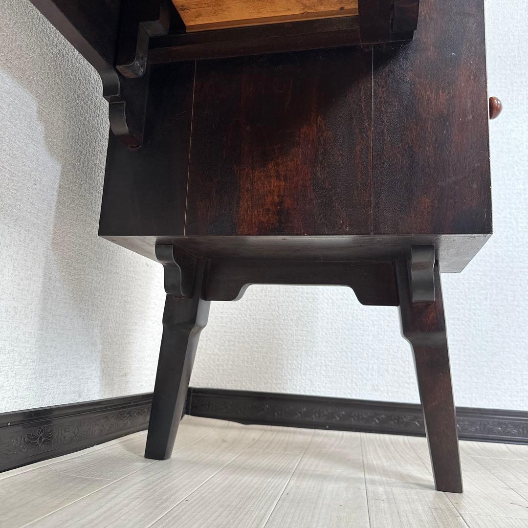 松本民芸家具 一面鏡台 水目桜 無垢材 ドレッサー 化粧台 i4※