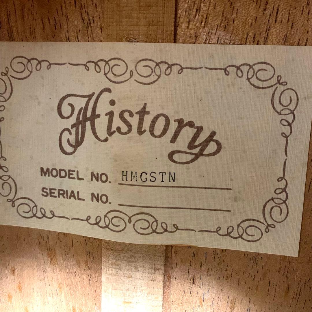 HISTORY HMG S TN 日本製アコギ 新品弦・清掃済 - メルカリ