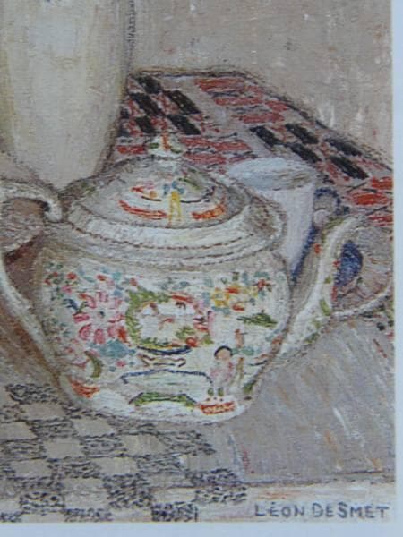 レオン・デ・スメット、NATURE MORTE AUX FRUITS ET FE - メルカリ