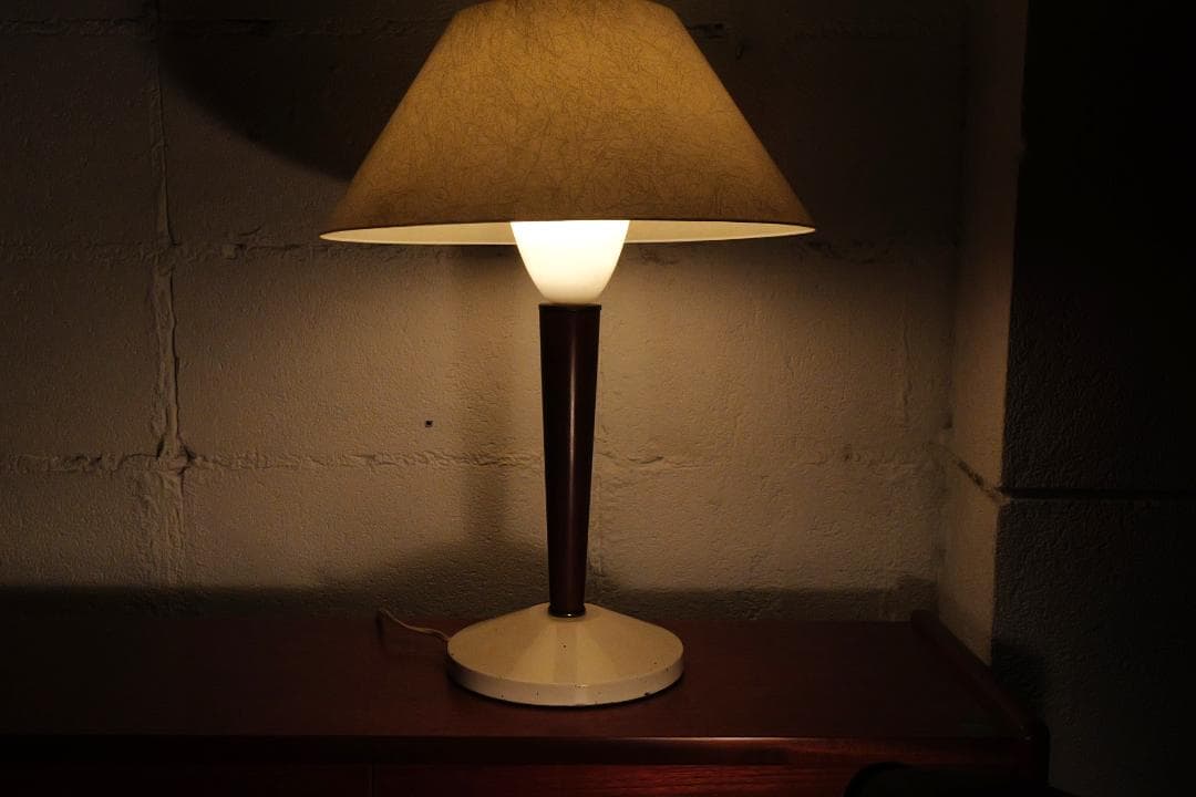 50ｓ Wood ＆ Fiberglass lamp