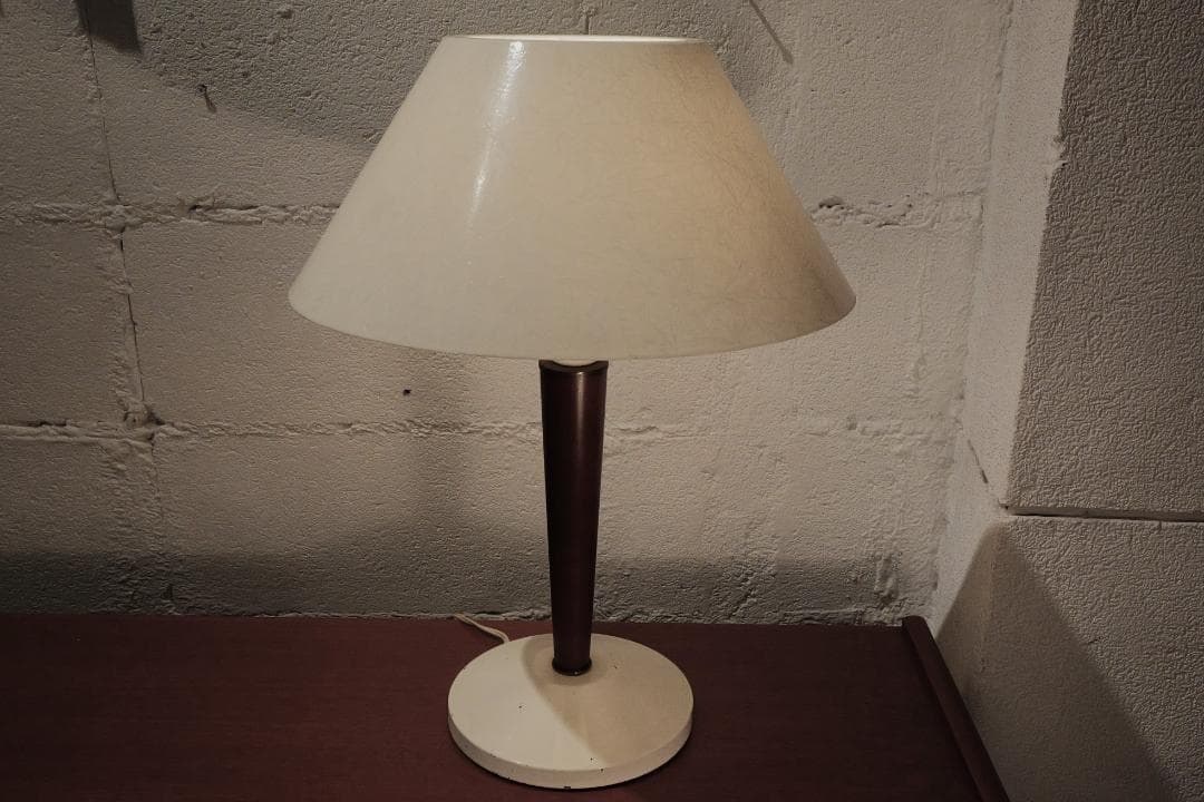 50ｓ Wood ＆ Fiberglass lamp