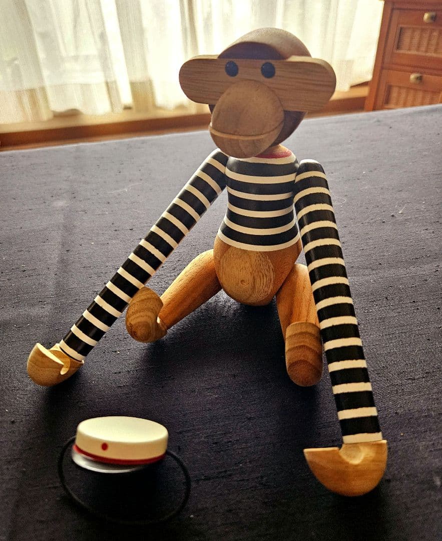 カイボイスン・モンキー ボーダー ブラック×ホワイト