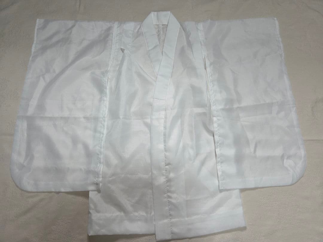 【値下げ中】utatane 七五三 被布コートセット ベージュ金彩×ミント七宝