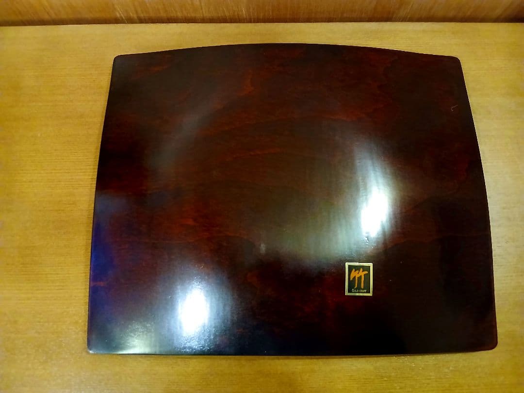 未使用 一器多様 ゴールドクラフト 盛器 菓子器 天然木 天然竹