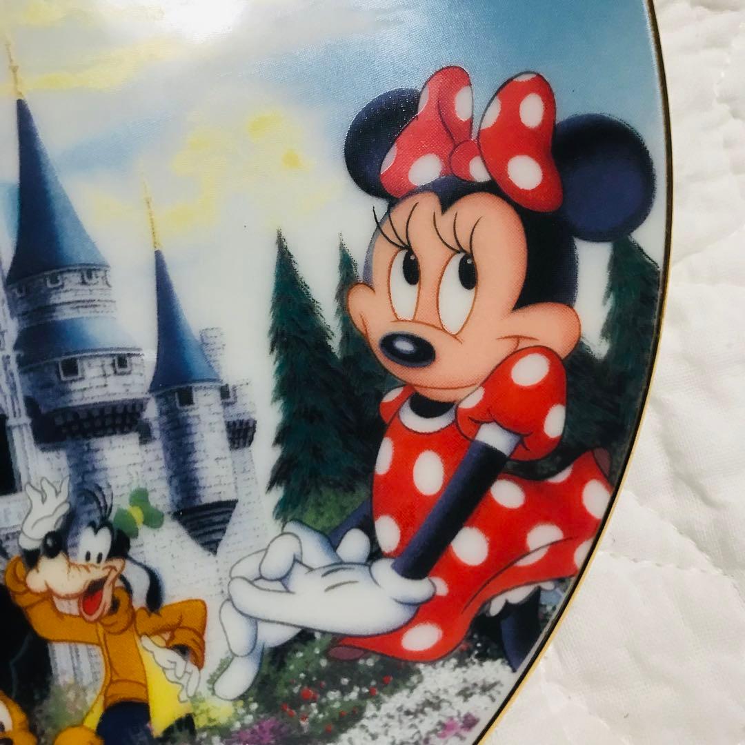 昭和レトロ TDL 東京ディズニーランド 開園当時 記念プレート 絵皿