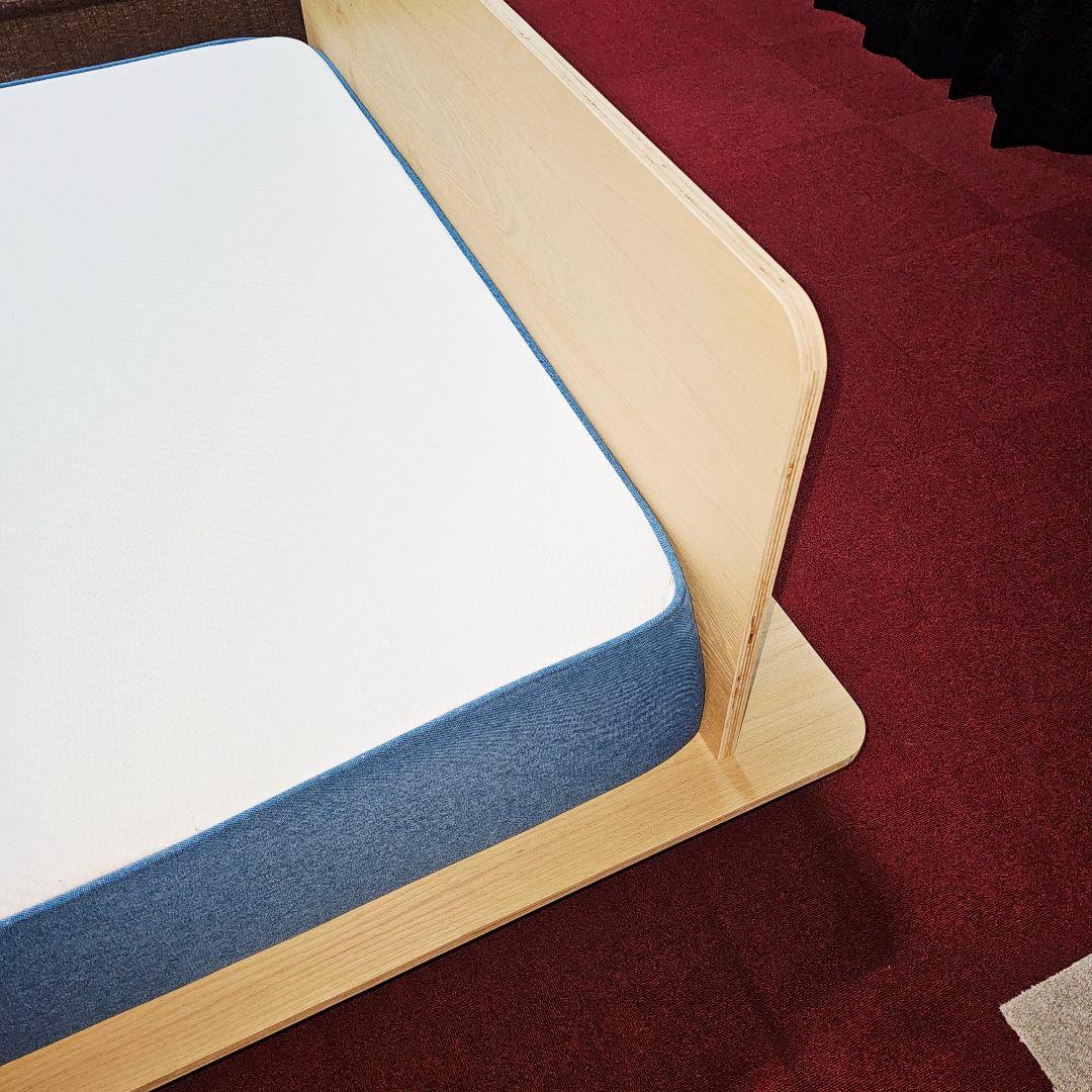 ダブルエアーマットレス ホワイト/ブルー Koala Bed