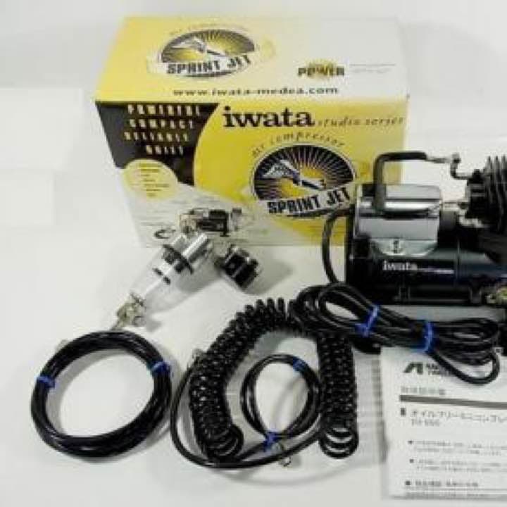 アネスト岩田エアーコンプレッサー  #殆ど使わず放置してました