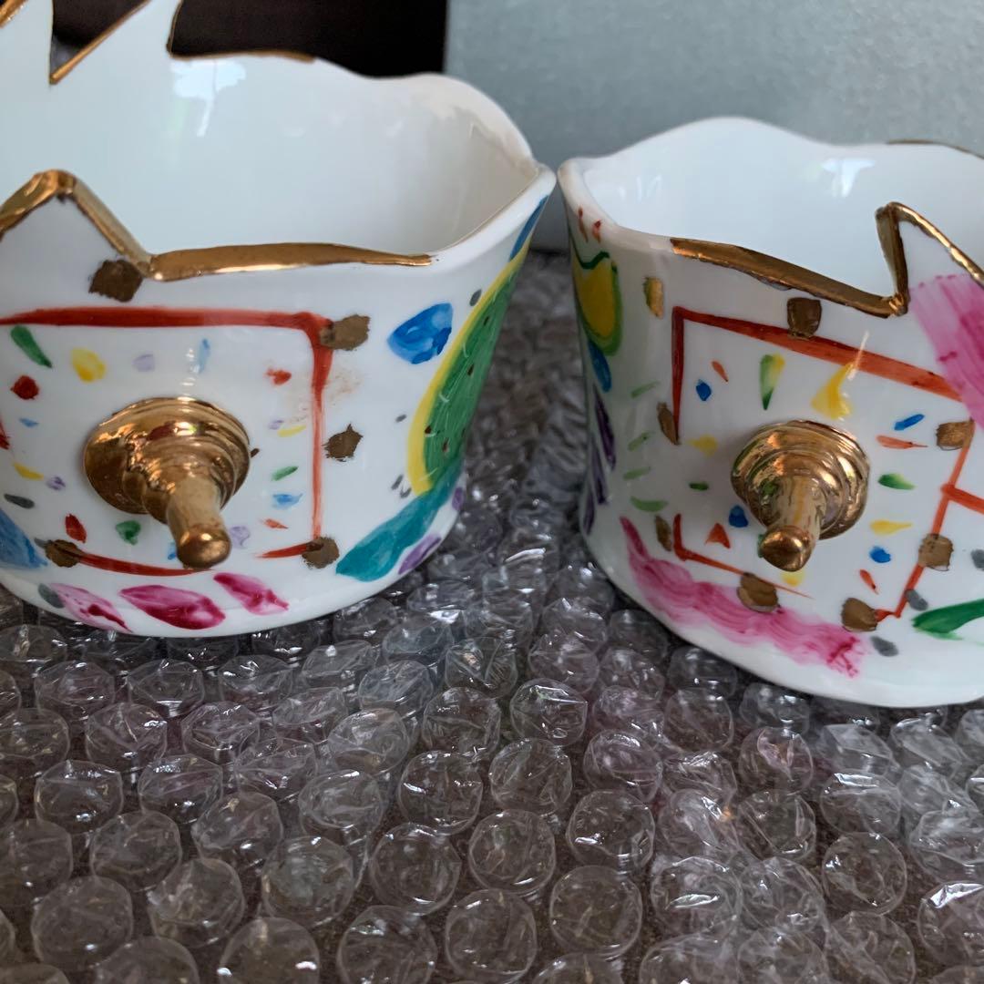 KAWAGUCHI JUN カワグチジュン ティーカップセット2点