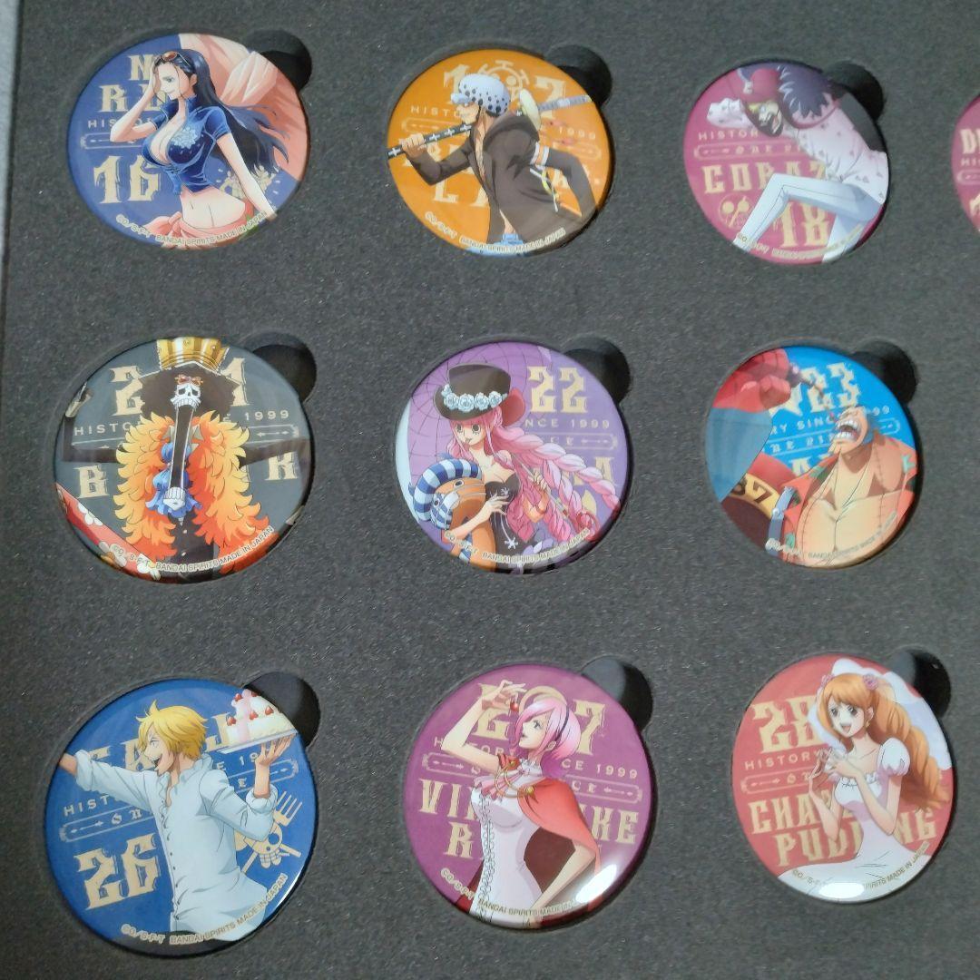 [訳アリ❗] とるパカ！　ワンピース　20周年記念　缶バッジコンプリートセット