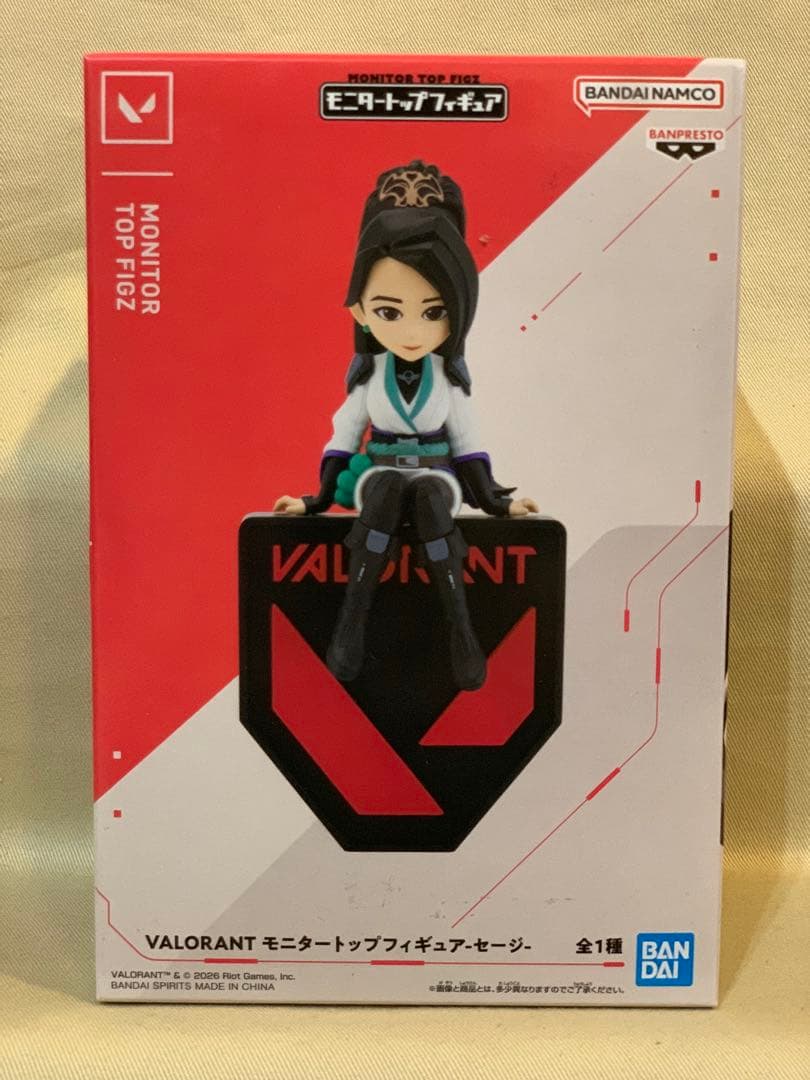 VALORANT モニタートップフィギュア ジェット セージ 2種 × 2セット