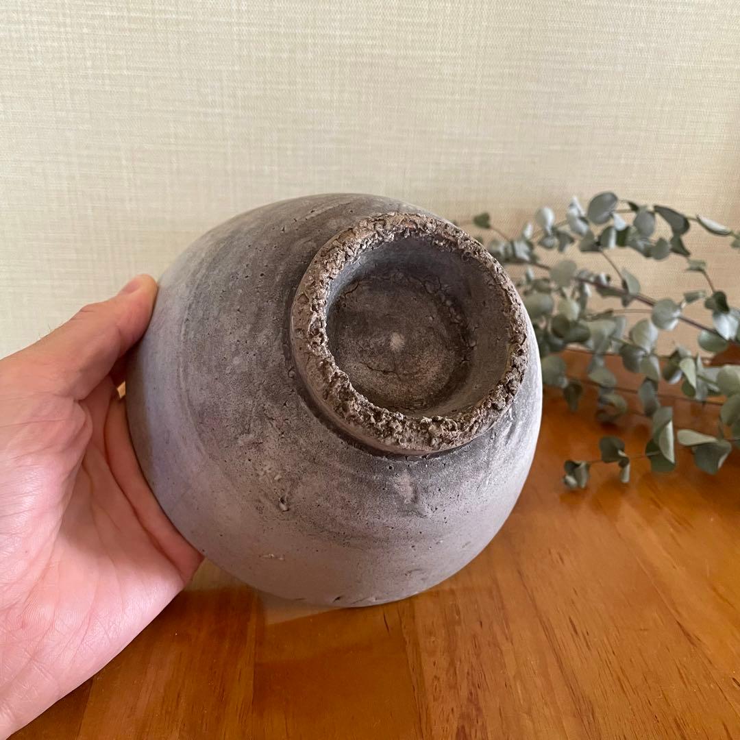 白磁茶碗 詳細不明 検）李朝 堅手 高麗茶碗 朝鮮美術 粉引 井戸茶碗