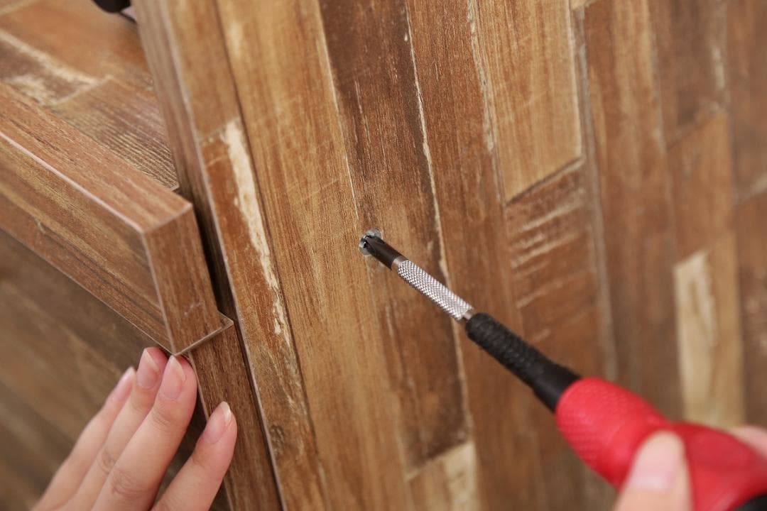 《新品・送料無料》Cave 寄木柄80cmレンジ台キャスター付き