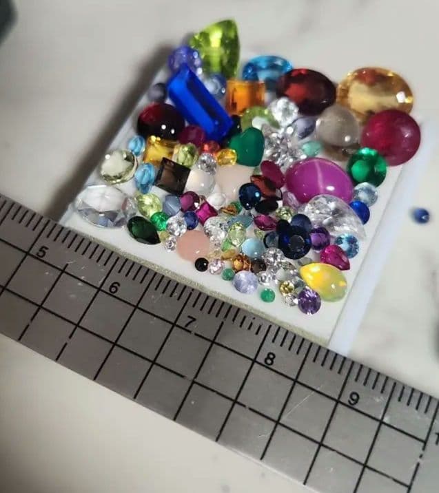 大量天然ルース他色石まとめ2640