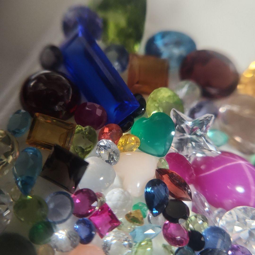 大量天然ルース他色石まとめ2640