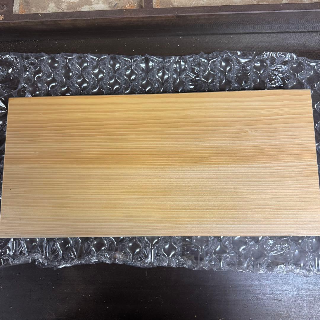 高級　国産　本榧　カヤまな板　極上柾目！　カンナ仕上げ　22