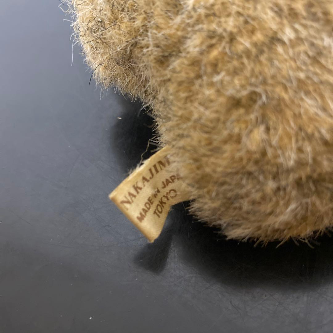 当時物 NAKAJIMA クマのぬいぐるみ 昭和レトロ くま ナカジマ m1
