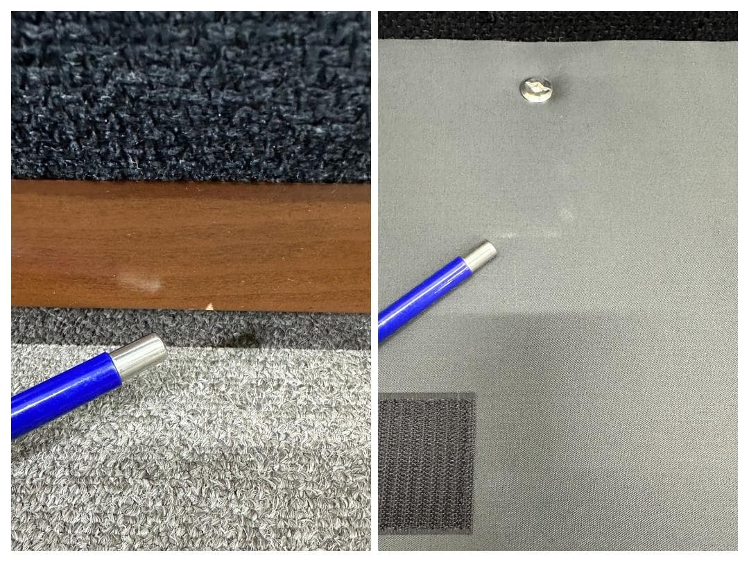 ■リッツウェル■GINA　モジュラー　3Pソファ　セパレート　ファブリック　濃紺