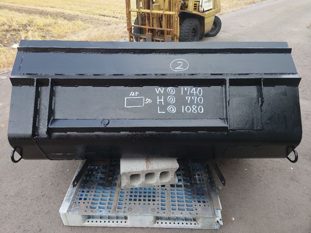 【本日 期間限定値下げ終了】②フォークリフト バケット 除雪