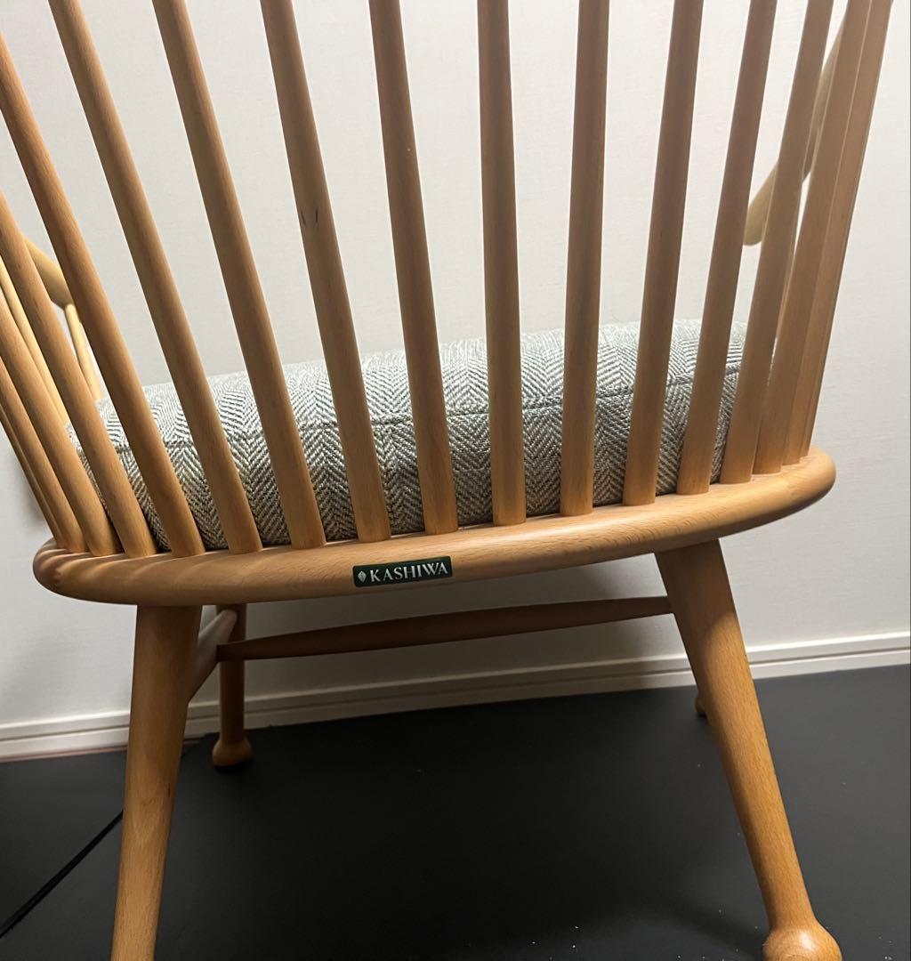 KASHIWA ループチェア THE ZEN 柏木工 飛騨高山イージーチェア - メルカリ