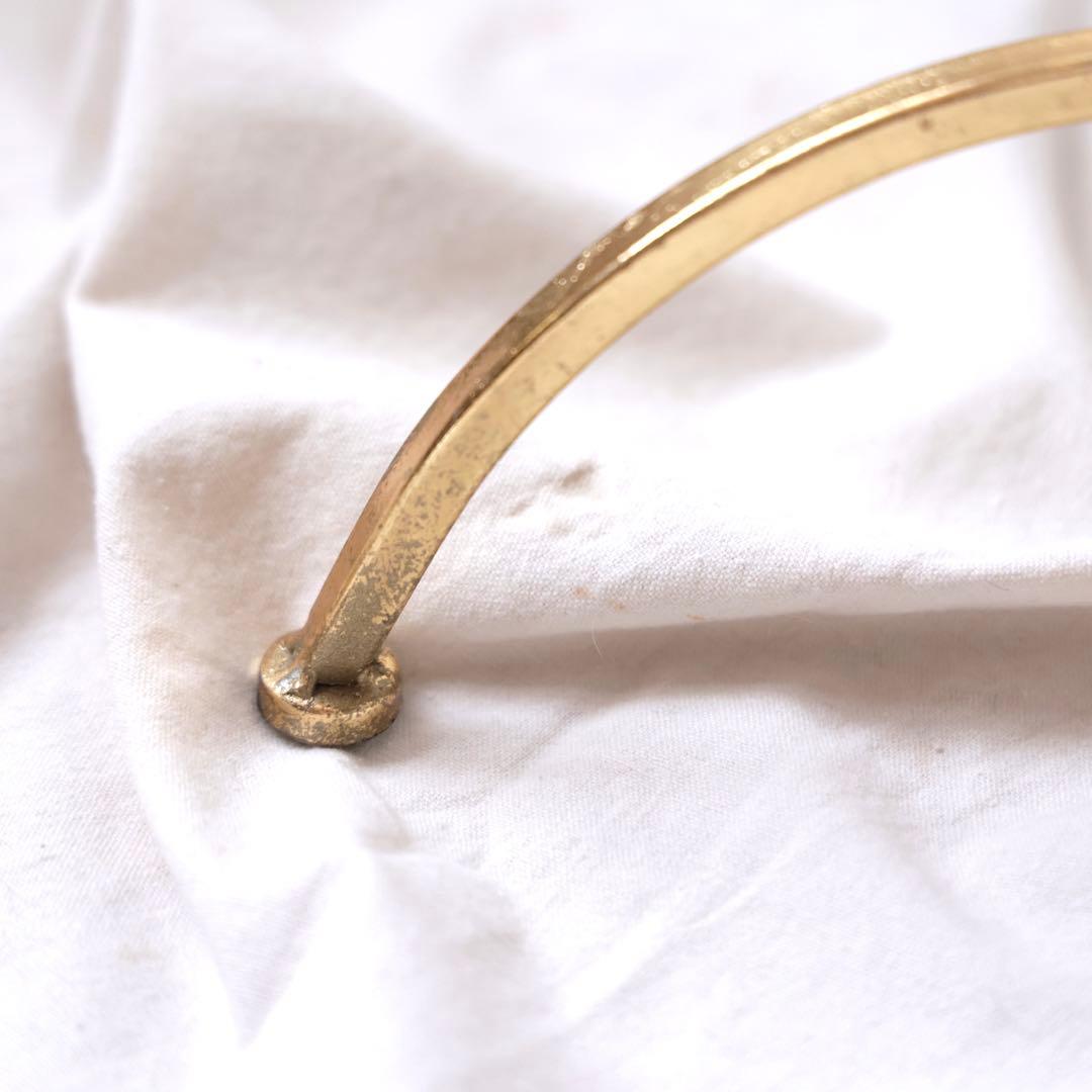 サイドテーブル　ゴールド　大理石風　アンティーク調