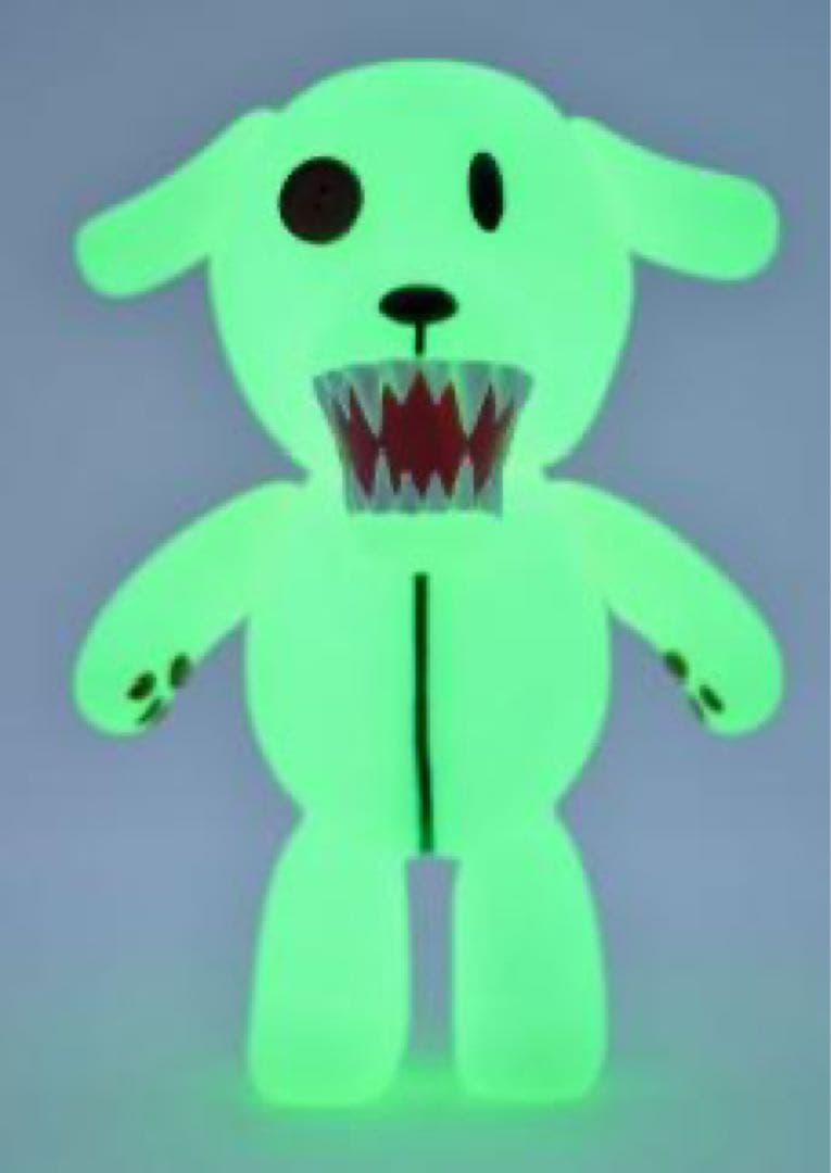 the pillows バスターくんの限定ソフビフィギュア 蓄光 ピロウズ