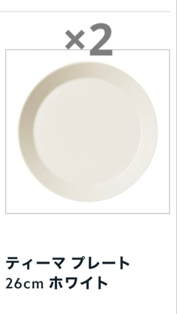 新品◎イッタラ◎ティーマ　カステヘルミ　16点セット　パウダー　ホワイト