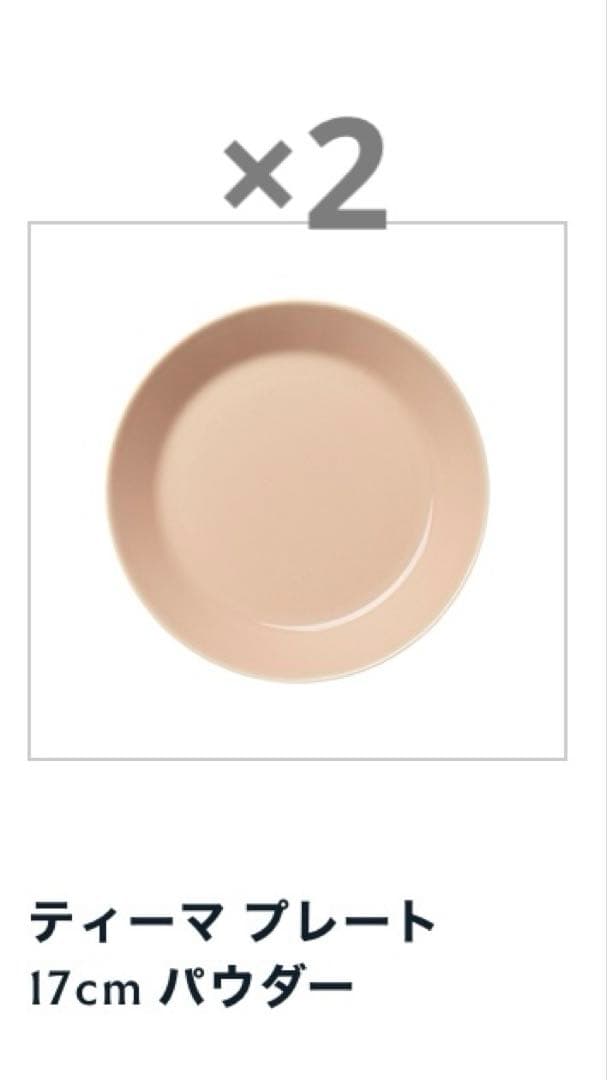 新品◎イッタラ◎ティーマ　カステヘルミ　16点セット　パウダー　ホワイト