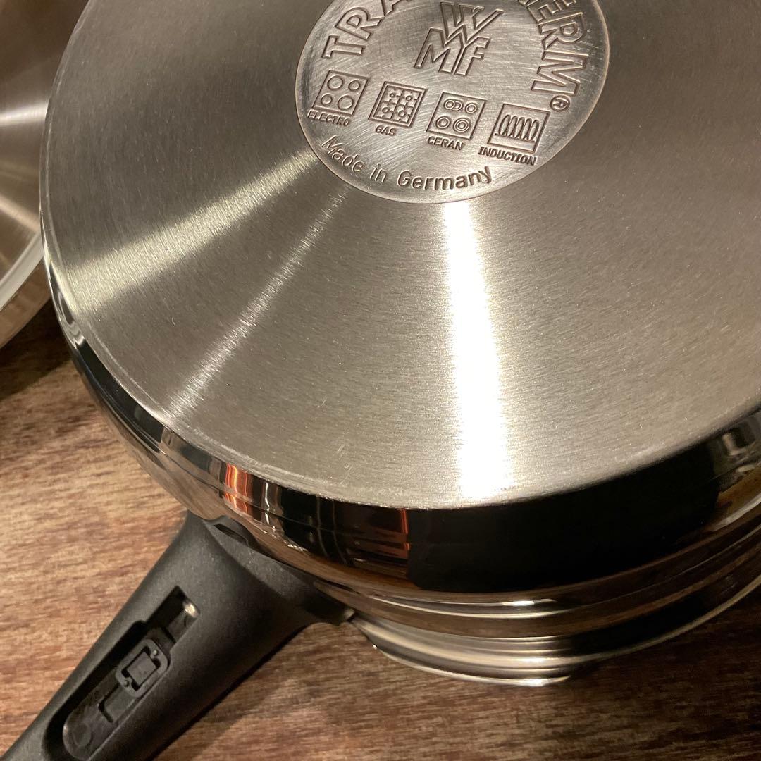 未使用！WMF ヴェーエムエフ 圧力鍋 4.5L,3L セット ステンレス蓋