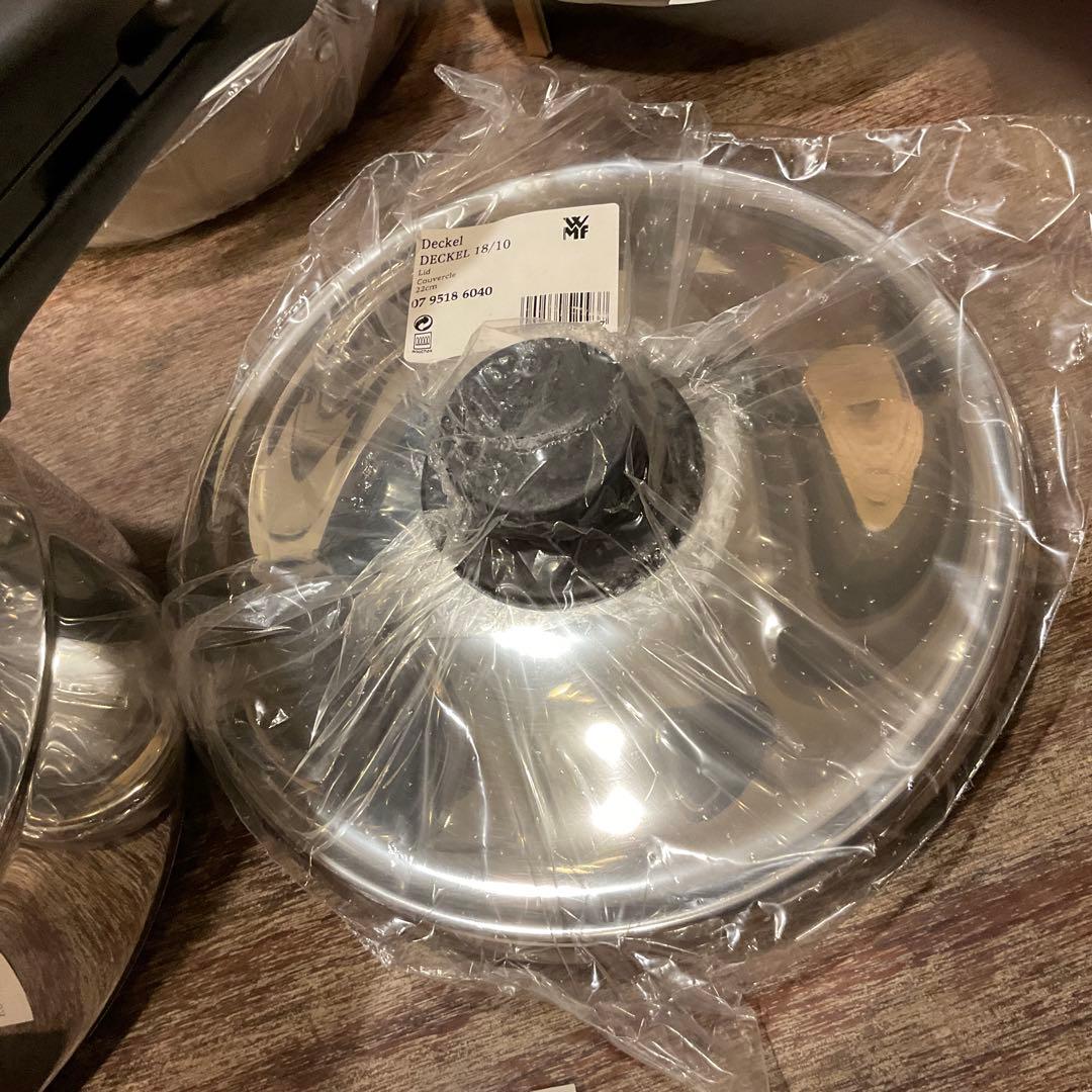 未使用！WMF ヴェーエムエフ 圧力鍋 4.5L,3L セット ステンレス蓋