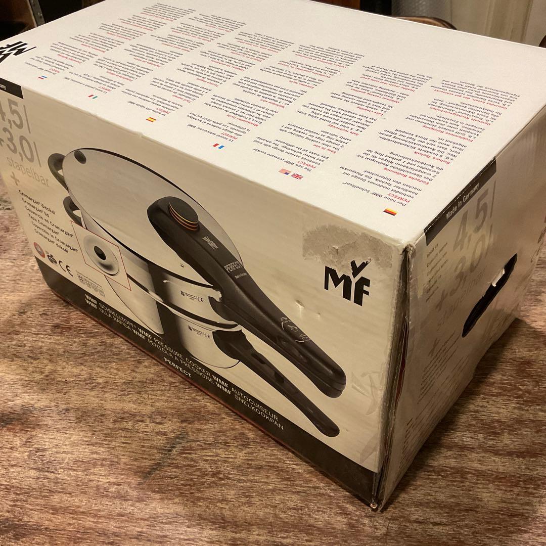 未使用！WMF ヴェーエムエフ 圧力鍋 4.5L,3L セット ステンレス蓋