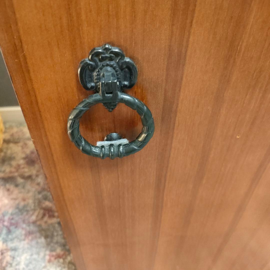 昭和レトロ LPレコード収納キャビネット ヴィンテージ木製ラック