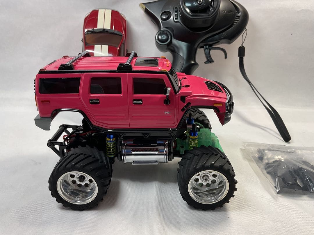 京商ミニッツモンスターハマーH2 ASF2.4Gプロポ付き3/29で 出品終了