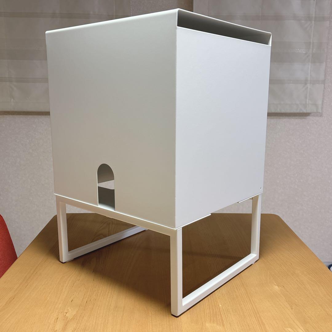 【廃盤⁈】未使用に近い　山崎実業 タワー バッグインボックススタンド