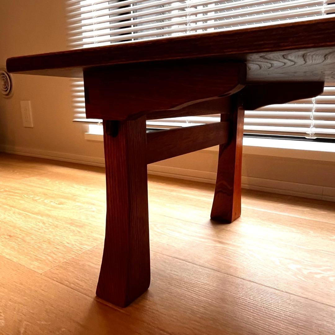 ヴィンテージ ローテーブル 座卓 木製 木目