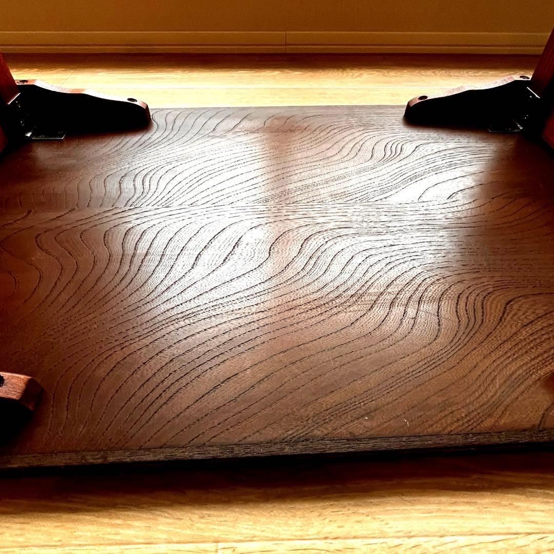 ヴィンテージ ローテーブル 座卓 木製 木目