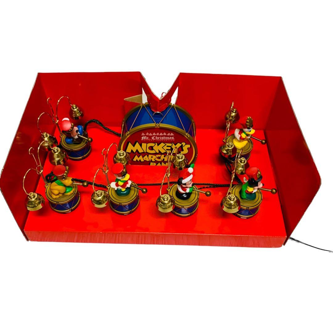 ほぼ未使用】クリスマスオーナメント ディズニー ミッキーズマーチング