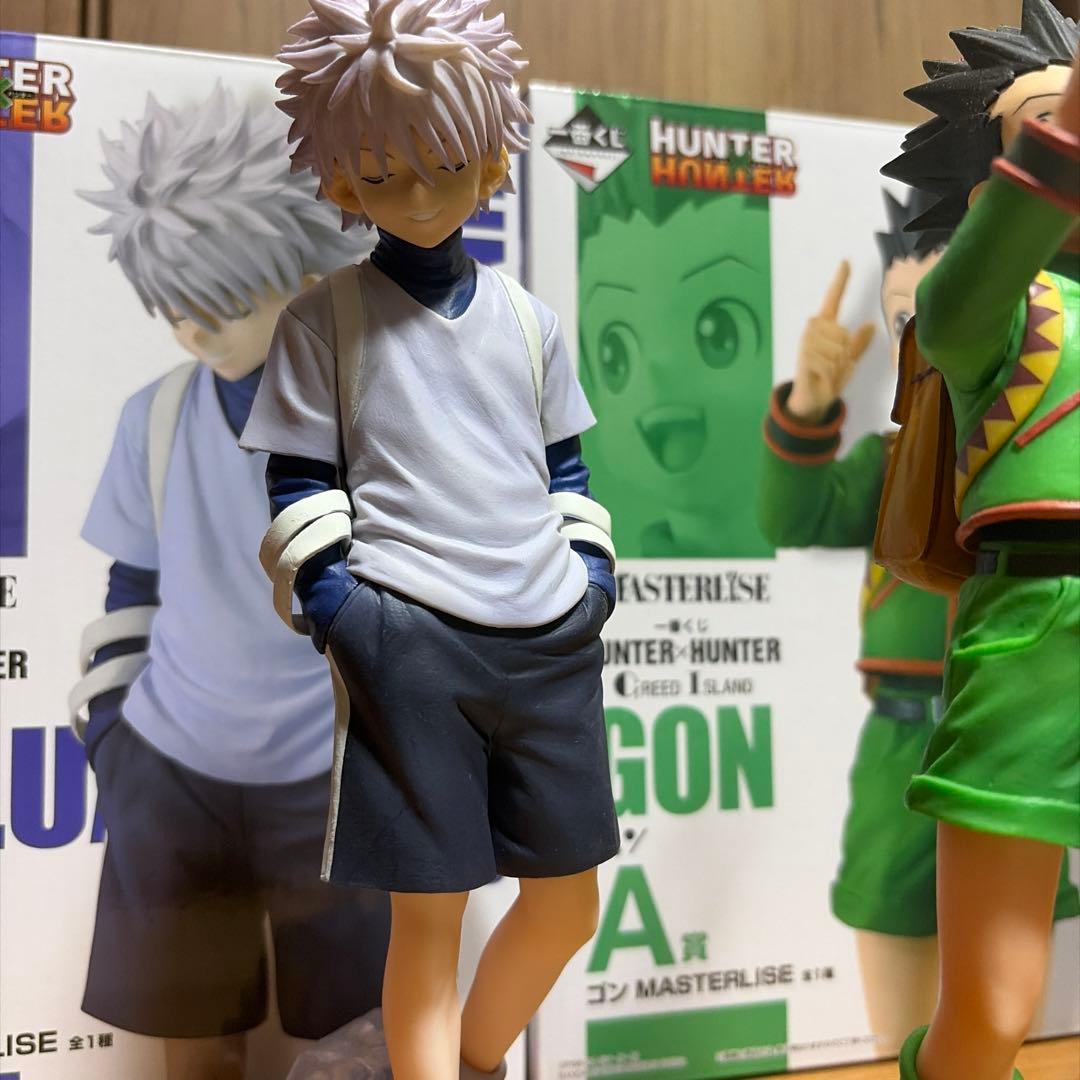 ハンターハンター　一番くじ　フィギュア ゴン&キルアセット